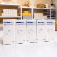 Акупунктурні срібні голки 0.30х30мм 500шт з індивідуальною трубкою