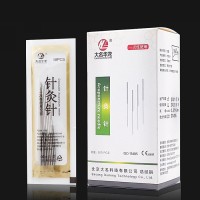 Акупунктурные иглы 0.35х40мм 500шт стальные с трубкой