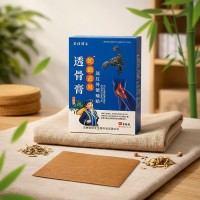 Пластырь Тоу Гу Гао обезболивающий с травами, ядом змеи и скорпиона, с дальним инфракрасным прогревом 8штук 10х7см