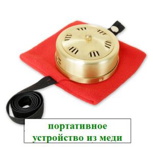 Портативное устройство для прижигания из меди