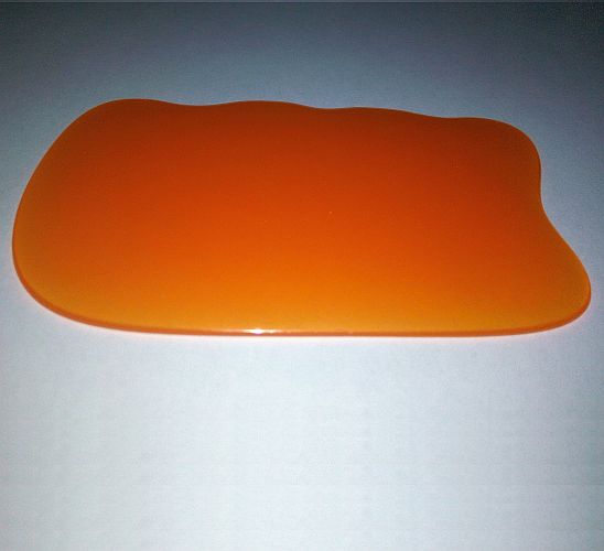 Скребок гуаша прямоугольный 95х60мм