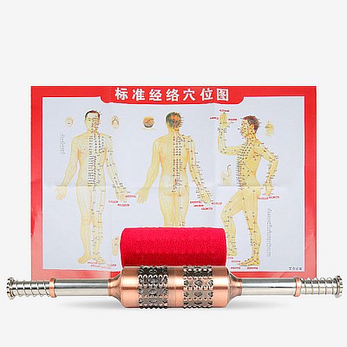 Факел двойной из бронзы для прижигания Факел двойной из бронзы для прижигания