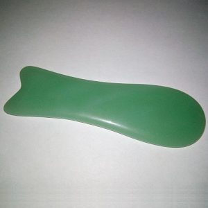 Скребок гуаша для лица типа рыбка