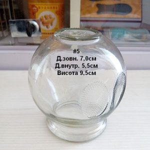 Стеклянная банка размер 5 внутренний диаметр горловины 5,5 см Стеклянная банка размер 5 внутренний диаметр горловины 5,5 см