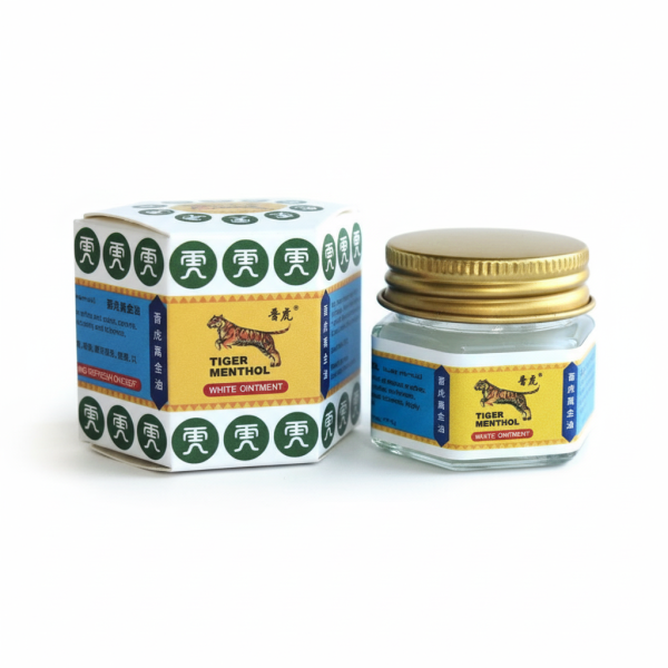 Тигровая мазь бальзам белая 19.4 грамма