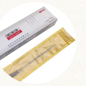 Акупунктурные иглы 0.35х100мм 100шт стальные без трубки Акупунктурные иглы 0.35х100мм 100шт стальные без трубки