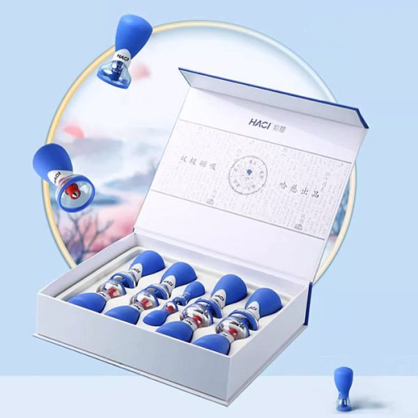 Магнитные вакуумные банки ХАСИ 10штук акупункционного действия подарочная коробка Магнитные вакуумные банки ХАСИ 10штук акупункционного действия подарочная коробка