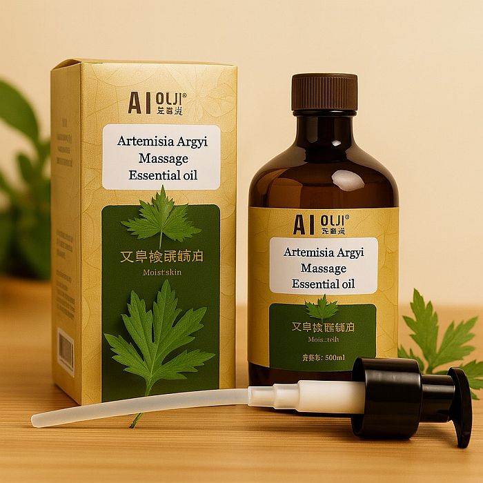 Масло полынное для массажа 500 мл с дозатором