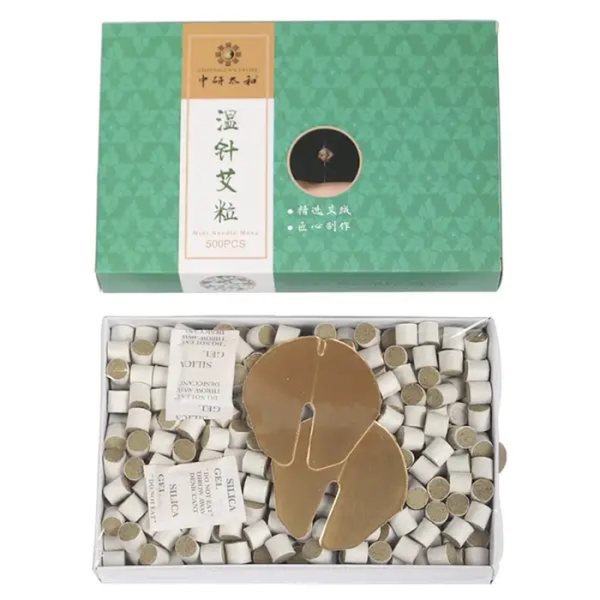 Мокса палочки для прижигания на иглу 500штук 10х11мм