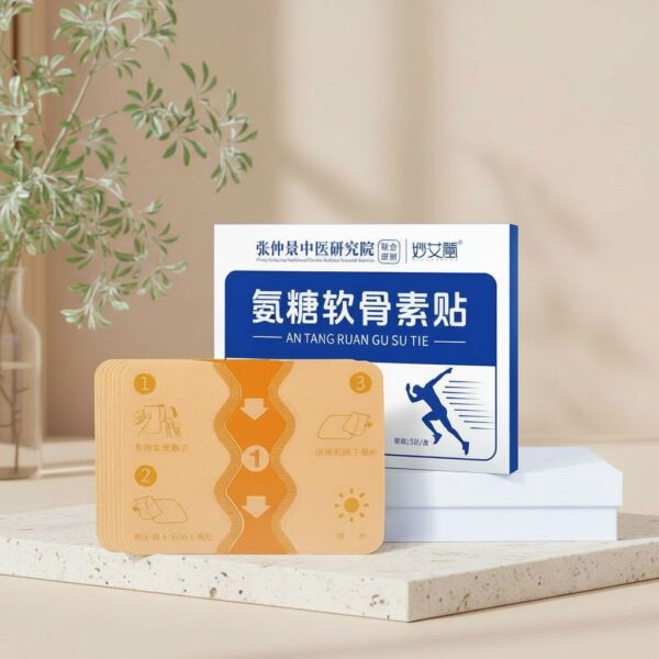 Пластир для суглобів з хондроітіном та глюкозаміном 5штук