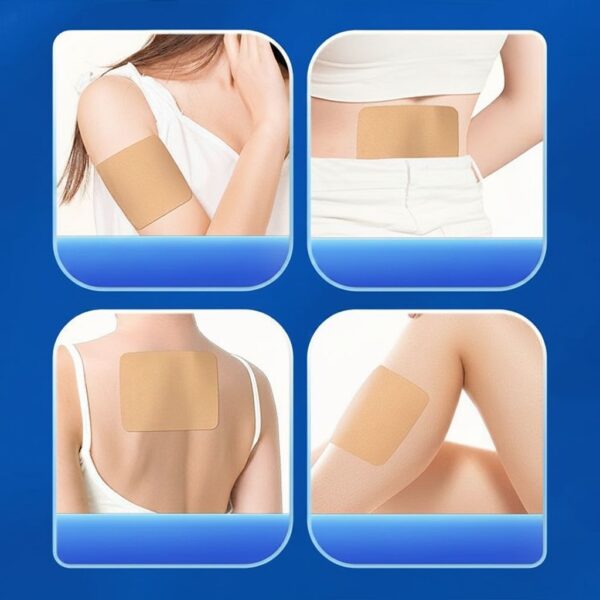 Пластырь для суставов с хондроитином и глюкозамином 5штук