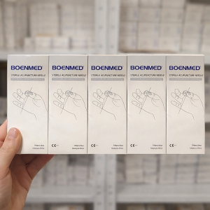 Акупунктурные серебряные иглы 0.22х40мм 500шт с индивидуальной трубкой