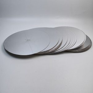 Защитный диск картонный для ушных и пупочных свечей диаметром 8см 10штук